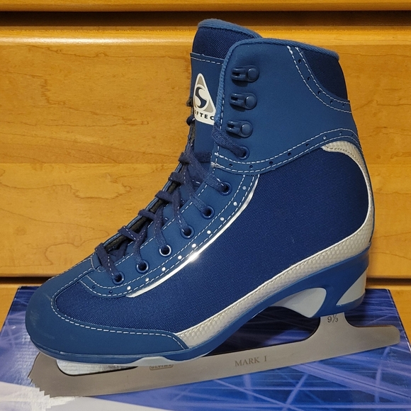 Softec Other - mark. Blue and Gray Ice Skates